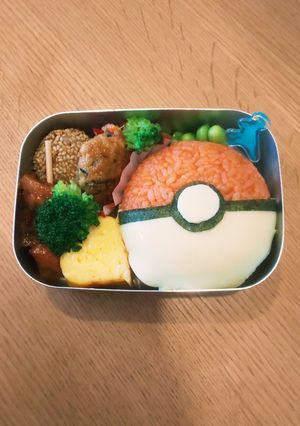 簡単で美味しい!モンスターボール弁当☆-レシピのメイン写真