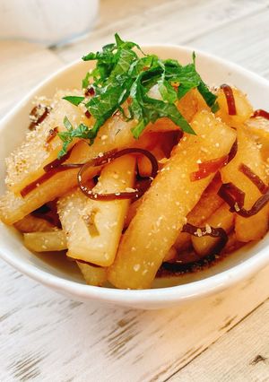 お箸が止まらない！！さっぱり☆無限大根-レシピのメイン写真