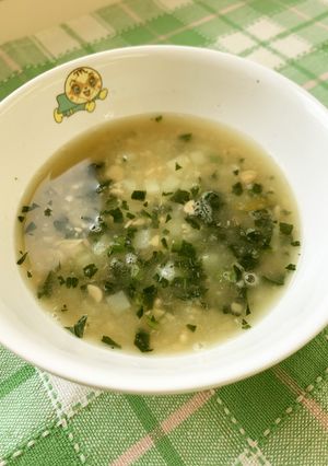 離乳食7～8か月＊納豆入りお味噌汁-レシピのメイン写真