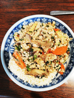 とりひき野菜餡掛け丼-レシピのメイン写真