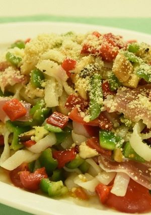 275kcal♡こんにゃく麺の冷製パスタ-レシピのメイン写真