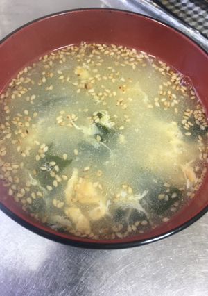 ★わかめとたまごの中華スープ-レシピのメイン写真