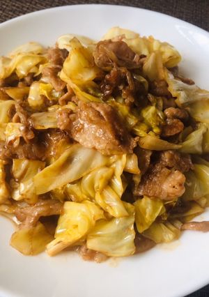 豚バラ肉とキャベツのオイスターソース炒め-レシピのメイン写真
