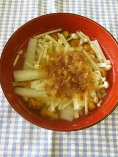 長いもときのこのすまし汁-レシピのメイン写真