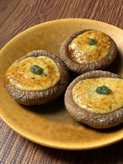 しいたけの大葉マヨ焼き-レシピのメイン写真