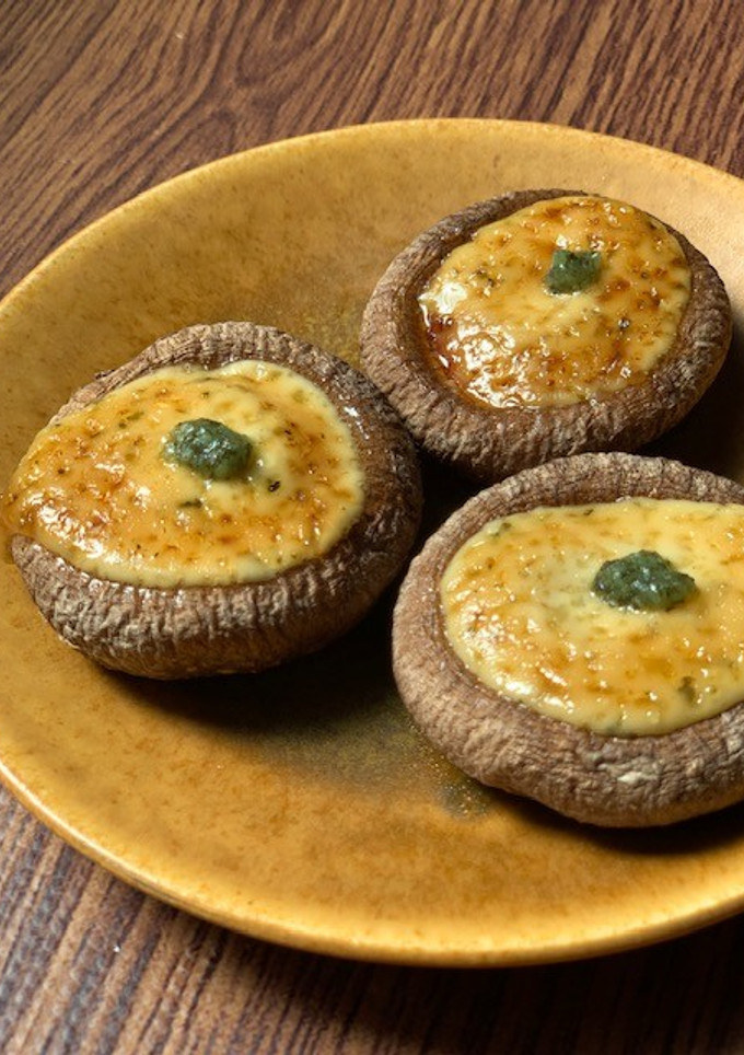 しいたけの大葉マヨ焼き-レシピのメイン写真