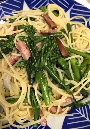 スパムとブロッコリーのカルボナーラ-レシピのメイン写真