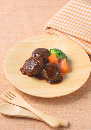 糀甘酒煮込みハンバーグ-レシピのメイン写真
