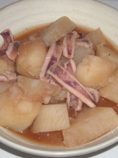 イカ&大根&じゃがいも&竹輪の煮物-レシピのメイン写真