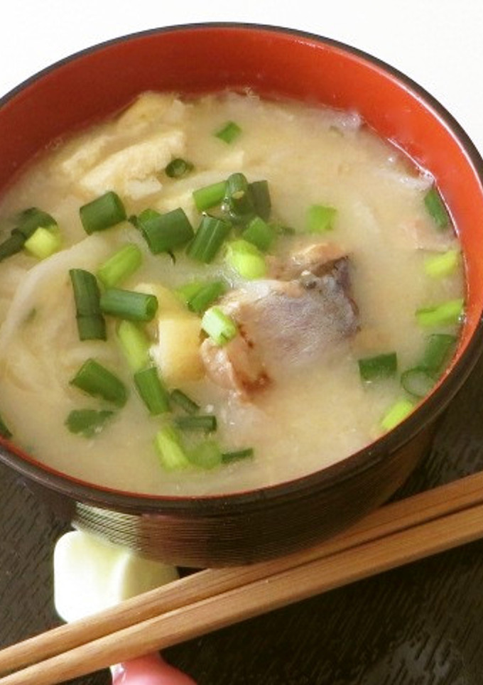 簡単♪時短！サバ缶と切り干し大根の粕汁♡-レシピのメイン写真
