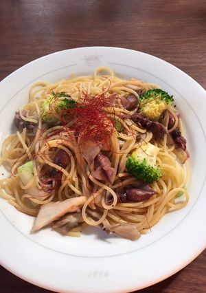 ホタルイカの春のパスタ-レシピのメイン写真
