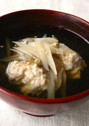 【江戸の味】鳥団子汁-レシピのメイン写真