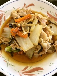 野菜たっぷり!豚肉の塩昆布炒め-レシピのメイン写真