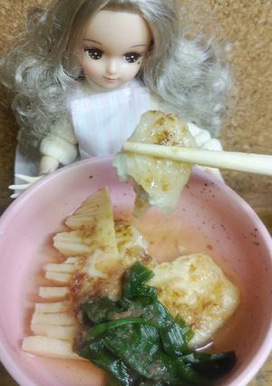 リカちゃん♡筍とねぎ揚げ出し豆腐の小鍋ꕤ-レシピのメイン写真