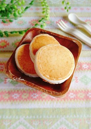離乳食にも☆米粉の甘酒パンケーキ。-レシピのメイン写真