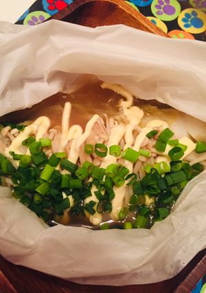 汁まで飲み干すタラの蒸し焼きマヨポン酢-レシピのメイン写真