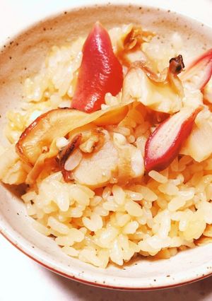 ホッキ飯-レシピのメイン写真