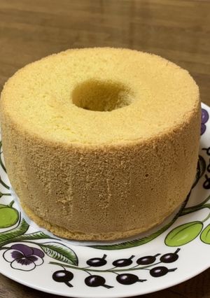 とっても簡単必ずふんわりシフォンケーキ-レシピのメイン写真