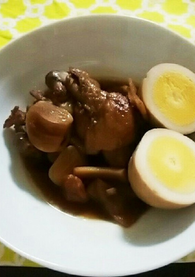 鶏手羽元のじっくりほろほろ煮☆彡-レシピのメイン写真