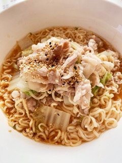 豚バラ白菜ごま醤油ラーメン-レシピのメイン写真