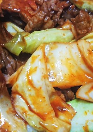 韓国風野菜炒め-レシピのメイン写真