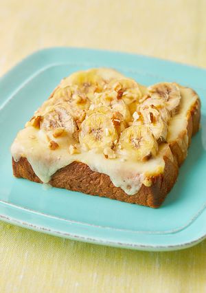 甘熟王バナナチーズトースト-レシピのメイン写真
