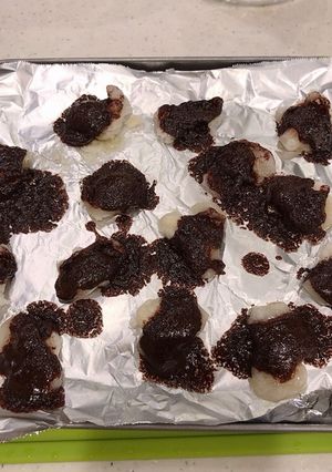 レンジとトースターで、チョコもち煎餅-レシピのメイン写真