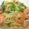 エビとねぎの和風パスタ〜柚子しょう風味〜