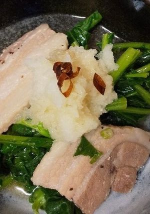 かぶとイベリコ豚のサッと煮-レシピのメイン写真