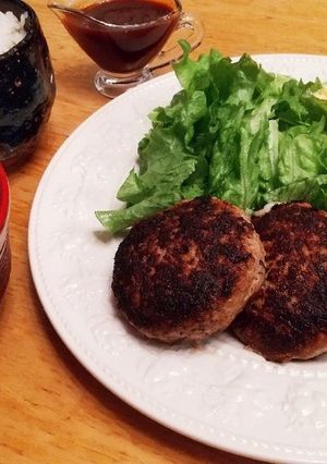 夕飯!チーズinハンバーグ-レシピのメイン写真