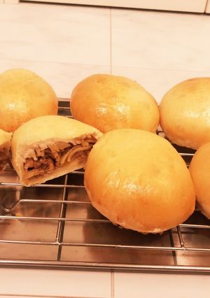 HBで初めての焼きそばパン♪-レシピのメイン写真