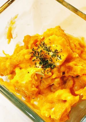 かぼちゃとクリームチーズのサラダ-レシピのメイン写真