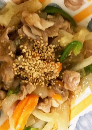全てレンジあんかけ焼きそば味大根青椒肉絲-レシピのメイン写真