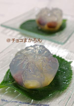 簡単和菓子☆　　　甘納豆の寒天よせ-レシピのメイン写真