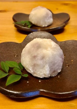 白玉粉を使って〜レンジで簡単♪大福餅-レシピのメイン写真