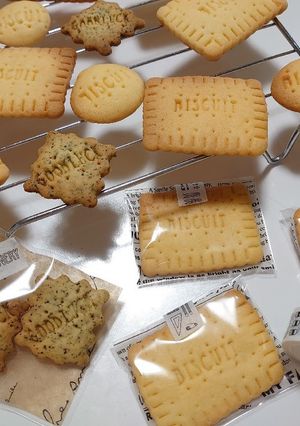 おからパウダーと全粒粉の紅茶クッキー-レシピのメイン写真