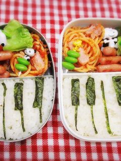 ☆簡単♫ピアノ弁当☆-レシピのメイン写真