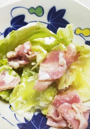 キャベツとベーコンの重ね煮サラダ♪-レシピのメイン写真