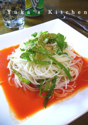 1日分の野菜のアジアンパスタ風-レシピのメイン写真