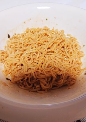 サッポロ一番ごま味 汁なしラーメン-レシピのメイン写真