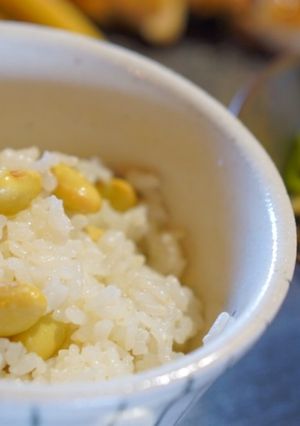 青大豆DEホクホク豆ご飯-レシピのメイン写真