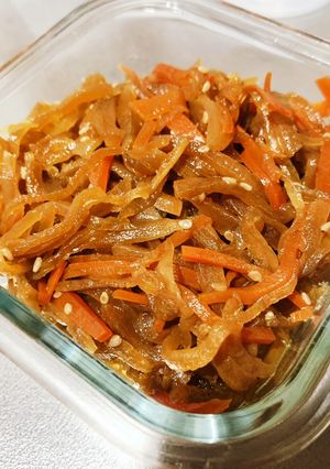 ヤーコンとにんじんのきんぴら-レシピのメイン写真