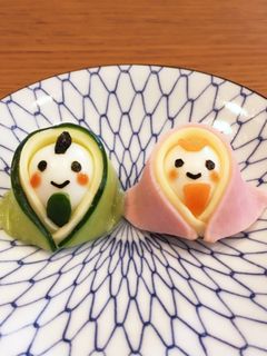 簡単☆ゆで卵で可愛いお人形☆キャラ弁にも-レシピのメイン写真