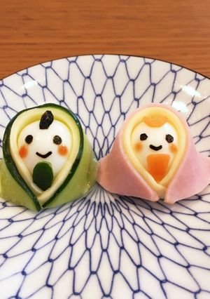 簡単☆ゆで卵で可愛いお人形☆キャラ弁にも-レシピのメイン写真