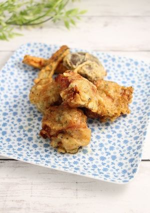 簡単！鶏天☆悪魔のおにぎり風味-レシピのメイン写真