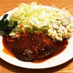 肉汁ハンバーグ-レシピのメイン写真