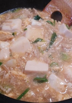 えのきと豆腐のとろみ煮(簡単)-レシピのメイン写真