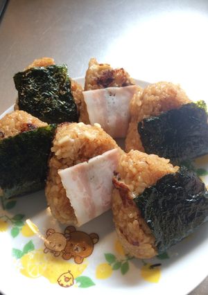 カリッと焼きマヨ握り!マヨソテーこくUP-レシピのメイン写真