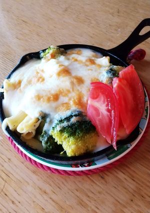 リメイク！マカロニサラダ グラタン-レシピのメイン写真