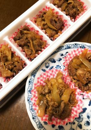 超簡単！豚肉、お弁当作り置き(冷凍)-レシピのメイン写真